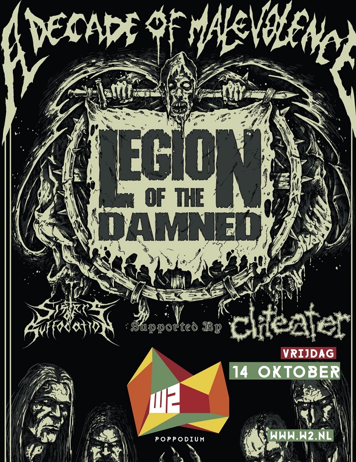 16-10-14 Legion of the Damned Poster
